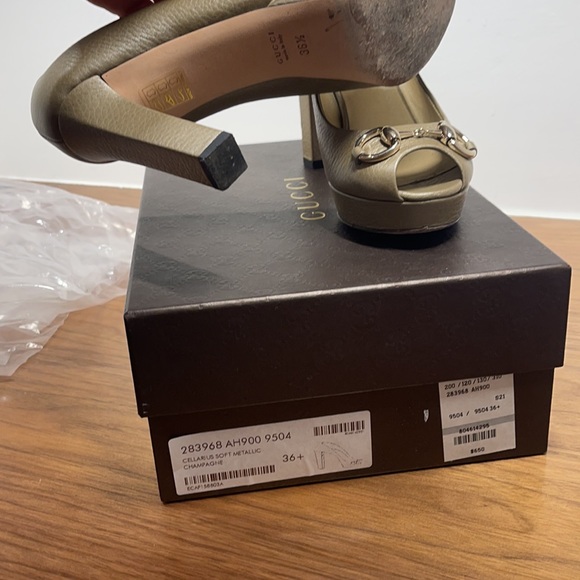 Gucci Horsebit high heels - Picture 5 of 7